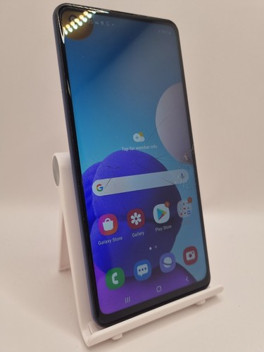 Samsung Galaxy A21s blau entsperrt 32GB 6,5" 48MP Android Smartphone gesprungen