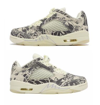 Nike Air Jordan 5 Retro Low Women's Shoes Expression Coconut Milk DA8016 100 | eBay