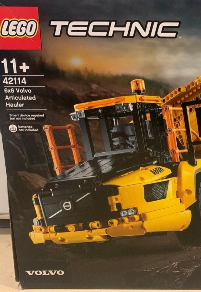ˆ ˆ LEGO Technic Volvo Hauler (42114) Construction Toy for Kids
