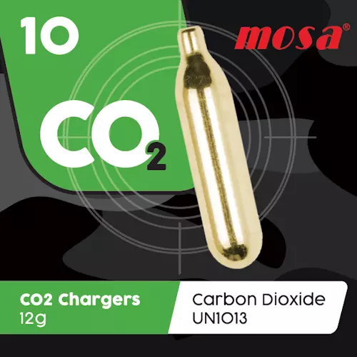 MOSA CO2 CHARGERS 12G 10 PACK X 10 (100 BULBS) CARTRIDGE CANISTER CARBON DIOXIDE - Picture 2 of 12
