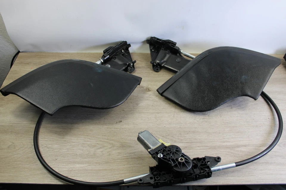 03-12 BENZ R230 SL550 SL500 CONVERTIBLE TECHO MALETERO ALETAS CONJUNTO MOTOR NEGRO Foto 2 de 4