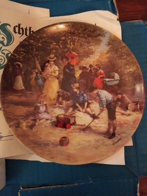 Berlin Design Nitschke Collector s Plate~~Dienstag (Tuesday) W/COA