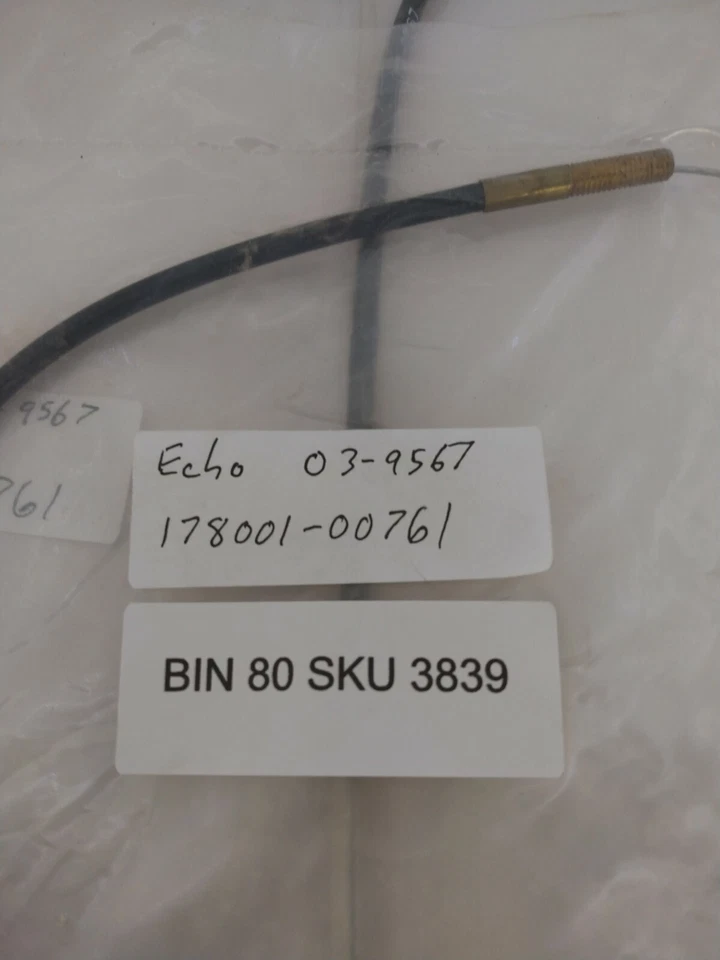 NOS ROTARY #03-9567 Throttle Control Cable Replaces ECHO 178001-00761 (3pcs) - Image 2 of 4