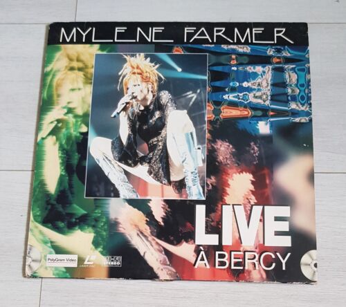 Rare Laser Disc Mylène Farmer Live A Bercy 1997 Laserdisc  - Photo 1/3