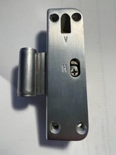 Adjustable Door Hinge Vertical And Horiz Hlsi Hrso Brush Chrome Door Portion