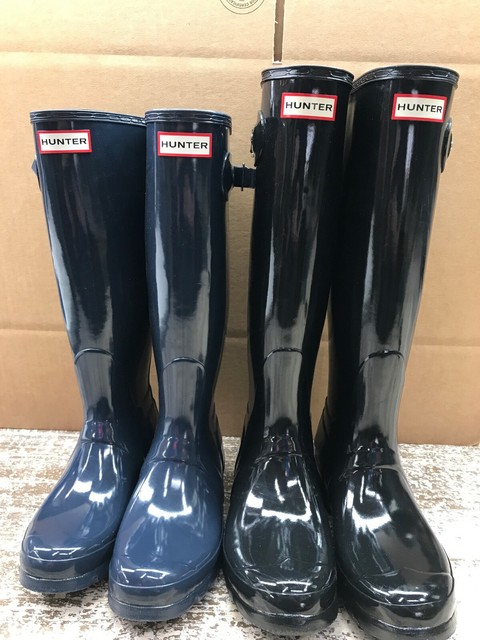 black hunter rain boots sale