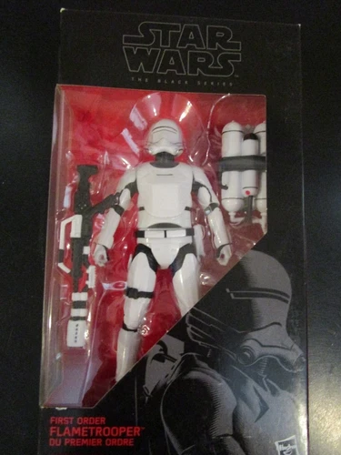 FIRST ORDER FLAMETROOPER #16 STAR WARS THE BLACK SERIES NIB