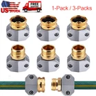 1-3 Sets Garden Hose Repair Fittings Kit End Mender Fit 5/8" & 3/4" Water Hose