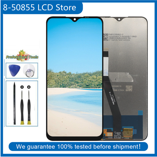 DISPLAY LCD XIAOMI REDMI 9 M2004J19AG M2004J19G TOUCH SCREEN SCHERMO VETRO NERO 9145372631641 - Foto 10