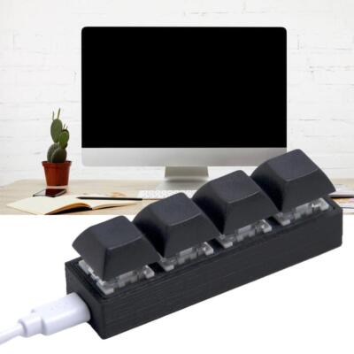 4Keys Mini Mechanical Keyboard Programming Macro Keypad Gaming Keyboards |DE 