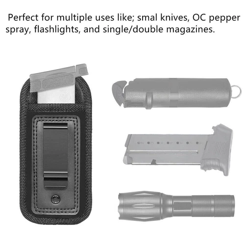 3 Pack Tactical IWB Magazine Pouch for .40 .45 .22 9mm Pistol Mag Holder Holster - Bild 7 von 13