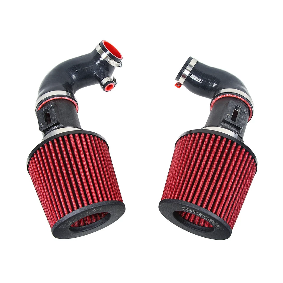 Sistema de entrada de ar frio para 2016-2024 Infiniti Q50 Q60 3.0L Twin Turbo VR30DDTT - Imagem 2 de 4