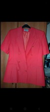 Mansfield Red Blazer New No Tags Size 10