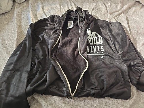 New Orleans Saints NFL Combine Authentic XL Zip-Up Hoodie NWT - Picture 6 of 8