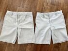 Lot Flynn O’hara Girls Uniform Khaki Tan Shorts Size 16 Regular Youth Girls