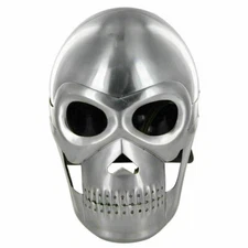 18 GA Medieval Knight Skull Crusher Helmet Wearable Fantasy Skull Helmet