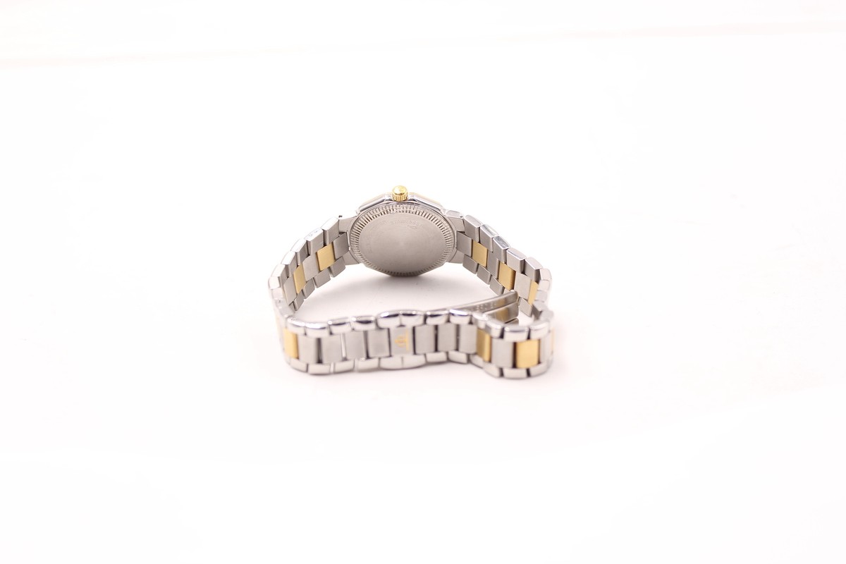 Ladies Baume & Mercier Geneve Riviera 5231.3 SS & 18K Diamond Bezel Dial Watch Baume & Mercier Riviera 5231 Women main image 3