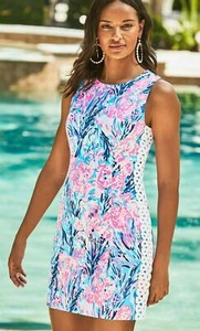 periwinkle shift dress