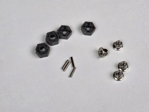 MJX Hyper Go Wheel Hexes Pins Nuts 16440 M40 12mm 1/16 Scale Truck NEW Factory
