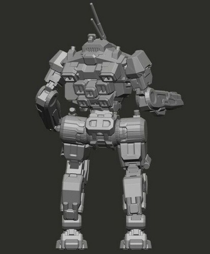 ASN-21 "Assassin" - Alternate Battletech Mechwarrior Miniatures - 第 2/3 張圖片