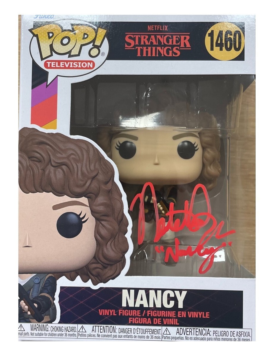 Stranger Things Nancy Funko Pop! #1460 Signed by Natalie Dyer +