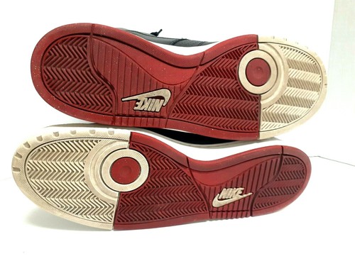 Vintage 2008 Nike RT1 High Black Red 354034 001 US 13 Very Rare Excellent Cond - Picture 9 of 11