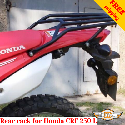 Bagagerek Motorfiets Achterbank Bagagedrager Rack Voor CRF250L CRF250 Voor Rally Voor RL M Ondersteuning Houder Beugel Kit Zadeltas Cargo Plank Bagagerek houder