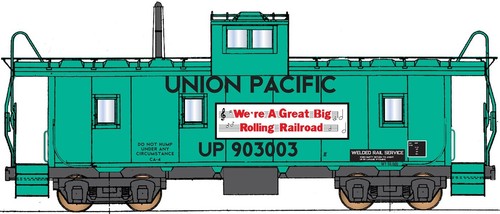 CCS/INTERMOUNTAIN HO UNION PACIFIC CABOOSE CORTACÉSPED VERDE #903003 PN CCS 107301 | Zustand: New