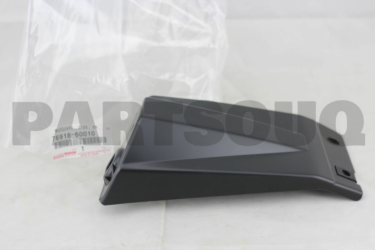 7691860010 Genuine Toyota MUDGUARD, SIDE, REAR LH 76918-60010 | eBay