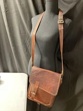 Okpta Yh19426 Crossbody Purse Satchel Bag. Leather Boho