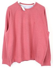 BROOKS BROTHERS Sweatshirt Men's 2XL Melange Raglan Sleeve Crew Neck