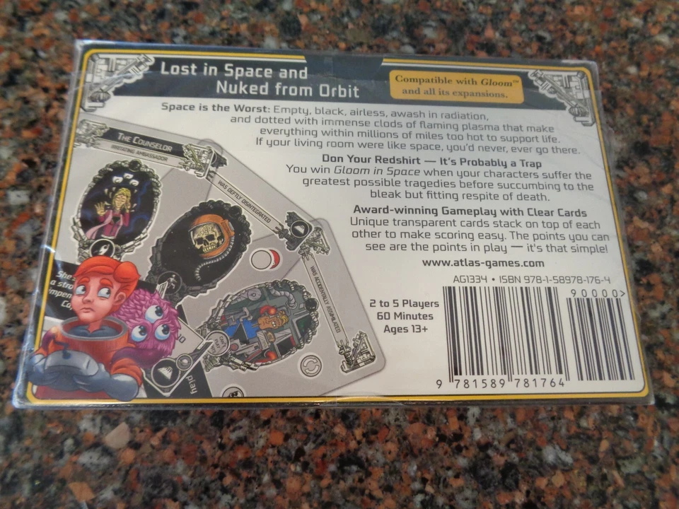 Gloom Set 3 Expansion Packs In Space Unpleasant Dreams Cthulhu Gloom Brand New - Image 4 of 4