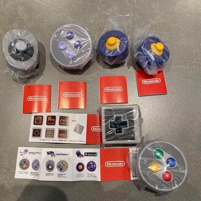 Nintendo Official Controller Button Collection Schlüsselanhänger 6er Set Osak...