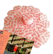 18mm (0.71") Pressure Sensitive Seal Liners MadeinUSA No Induction Sealer Needed