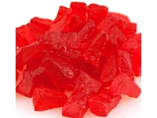 Red Pineapple Wedges Glazed Candied Fruit 1 Pound