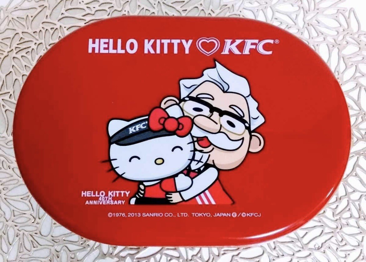 Hello Kitty x KFC collaboration lunch box Japan 40th Anniversary
