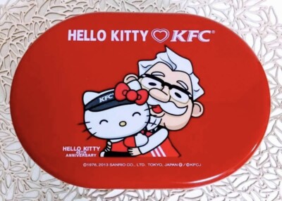 Hello Kitty x KFC collaboration lunch box Japan 40th Anniversary