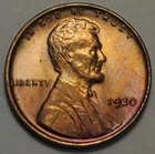 BU/UNC++ to MS?? Red Low Mintage 1930 P Lincoln Wheat Cent