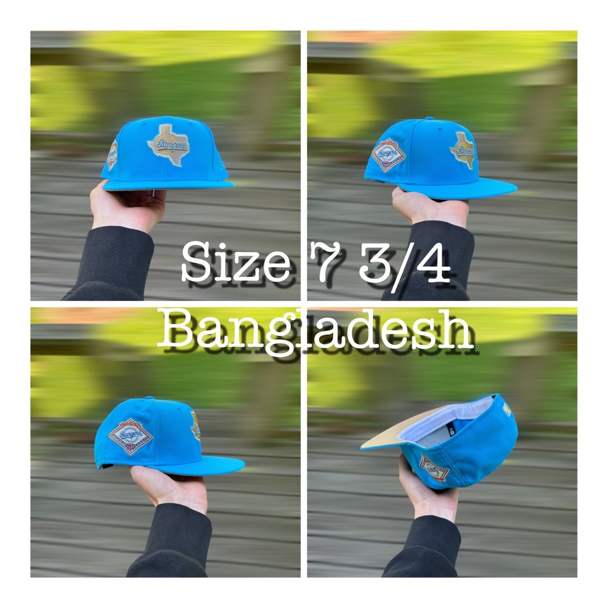 【7-3/4】CO FITTED LONGBRIM HAT NEW ERA 7 3/4 New Era Fitted Hats | eBay
