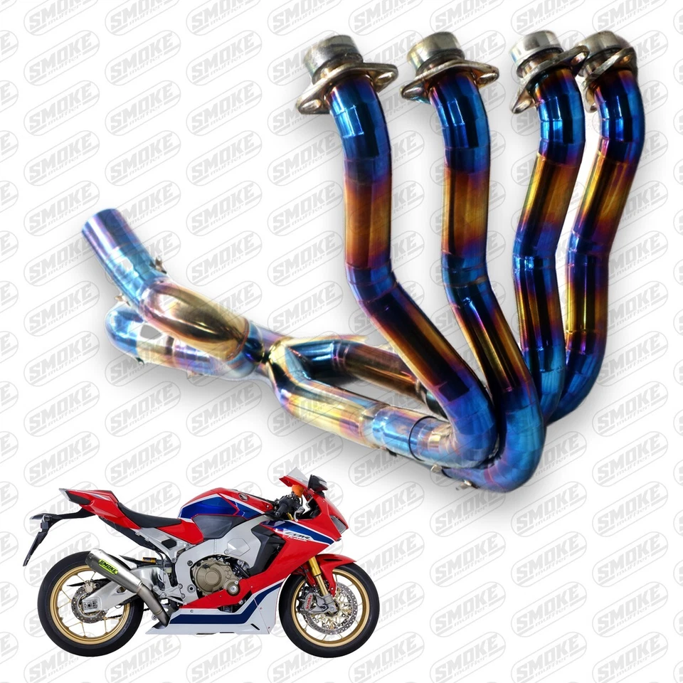 Para cbr1000rr Escape 2008-2016 cbr1000rr Sistema de escape Cabezal de tubo de enlace medio Foto 2 de 4