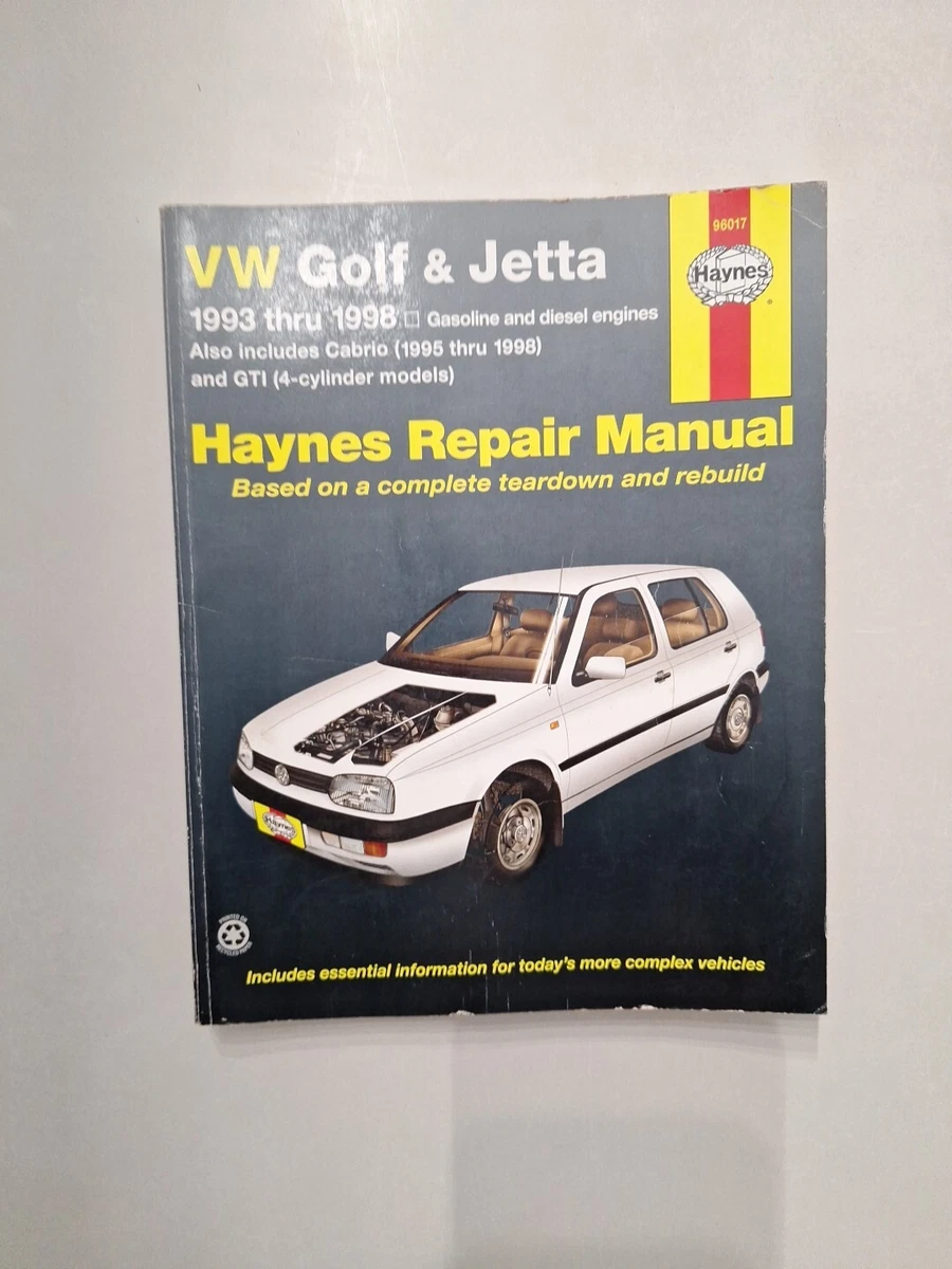 Preços baixos em Manuais de Serviço e Reparo para Volkswagen Golf