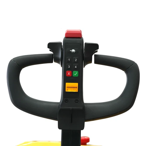 Electric Pallet Jack Truck 3500 Lbs 48"x27" Forks Forklift Material Handling - Picture 6 of 6