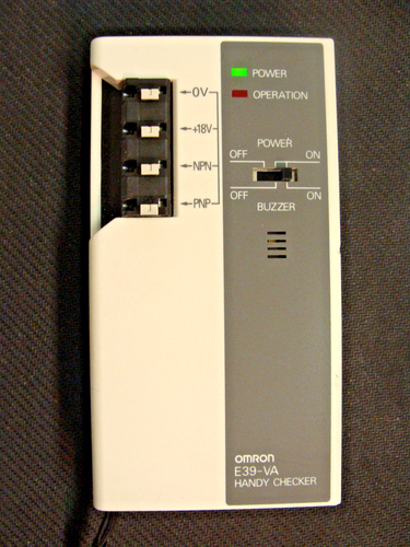 OMRON E39-VA Handheld Power Supply Tester, For Parts/Repair - 第 1/5 張圖片