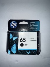 HP 65 Black Original Ink Cartridge Genuine New Sealed