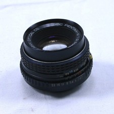 Asahi SMC Pentax-M 50mm f/1:2 Manual Focus Prime Lens for K-Mount-Great shape