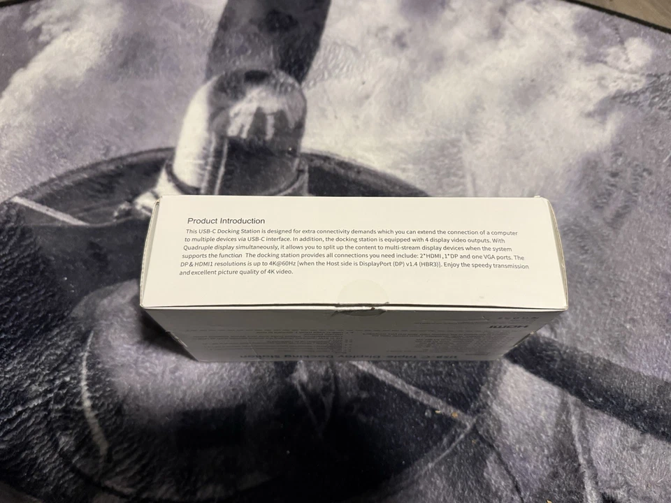 One never used Gray Hitofish USB-C Triple Display Docking Station Mint Condition - Image 2 of 4