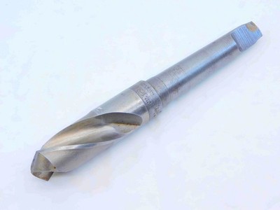 STANDARD 1 7/32 O.D. HSS TWIST DRILL BIT MORSE TAPER #3 SHANK 1.2187 MT3 USA