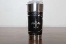 New Orleans Saints Chrome Tumbler 24 oz Vacuum Insulated Beverage Cup
