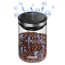 16L Coffee Canister, Coffee Bean Container with Airtight Lids for Food Storage
