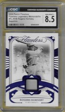 2024 Flawless Rogers Hornsby Reds GU Jersey 13/15 CGC 8.5